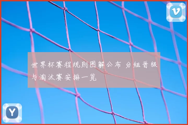 世界杯赛程规则图解公布 分组晋级与淘汰赛安排一览